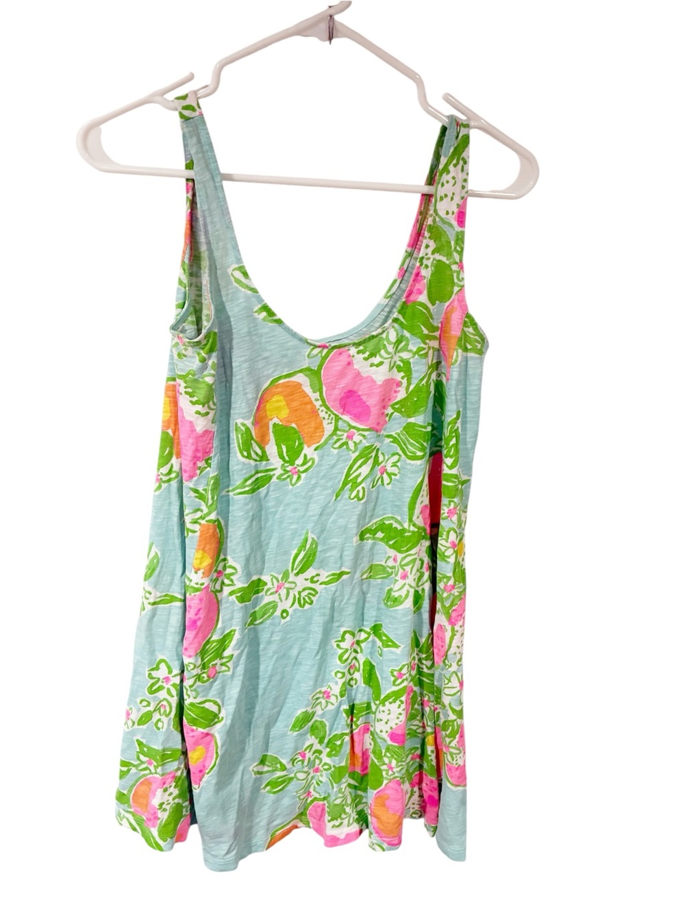 LILLY PULITZER‎ CARMEL DRESS IN PINK LEMONADE Lightweight Tank Size Small